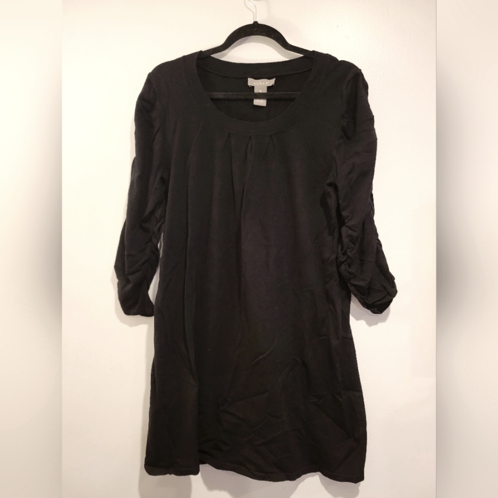 Black sweater dress - Medium
